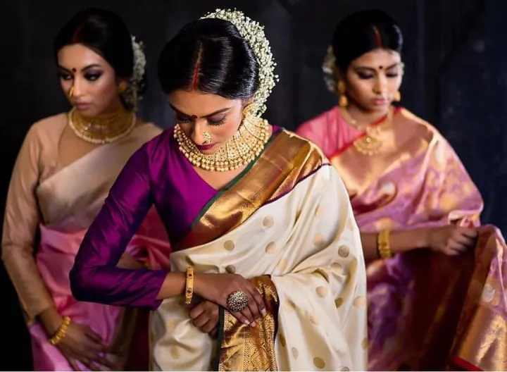 Saree Draping Styles for Different Brides: Dolly J Shares Expert Tips |  VOGUE | Vogue India