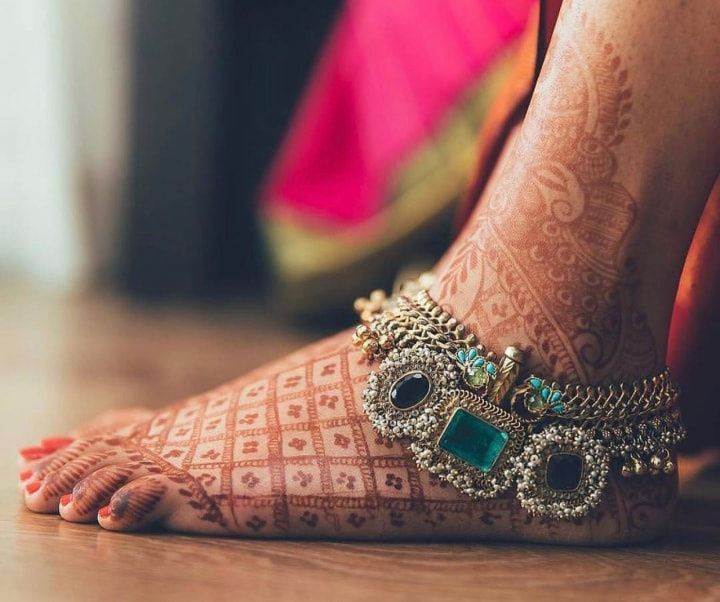 Foot on sale payal design