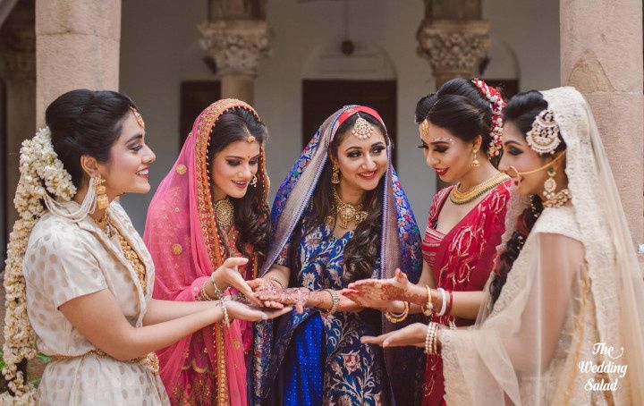 Lovely Indian wedding trousseau.