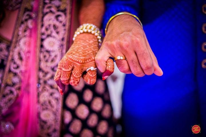 Ring Ceremony Of Indian Wedding Stock Photo, Picture and Royalty Free  Image. Image 78131340.