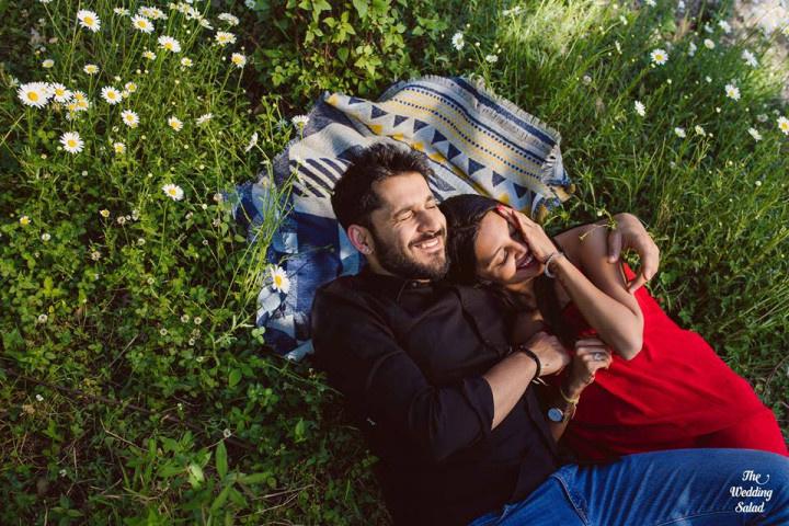 A Summer Meadow Engagement Session at Sunset — Toni Marie Photography