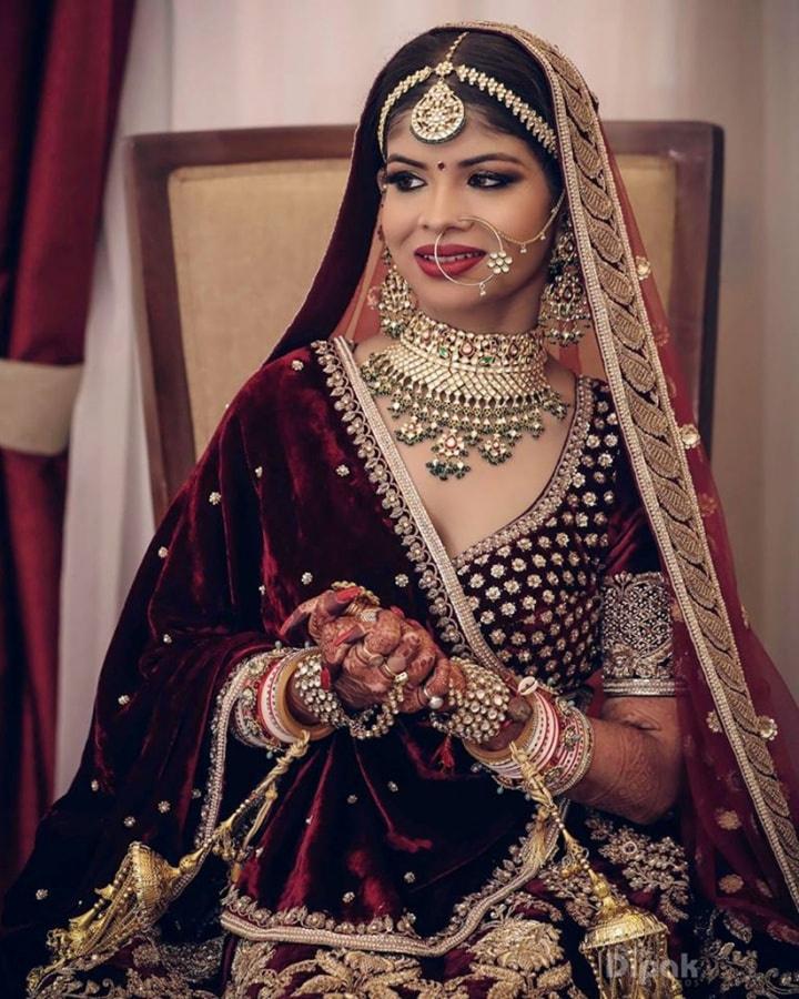 Bridal gold deals nath