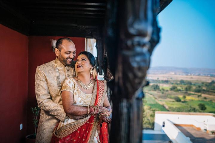 Panetar - Bride adorns a distinctive Gujarati saree on her wedding day  while the groom wears the tradit… | Indian bride, Indian bride outfits,  Indian bridal fashion