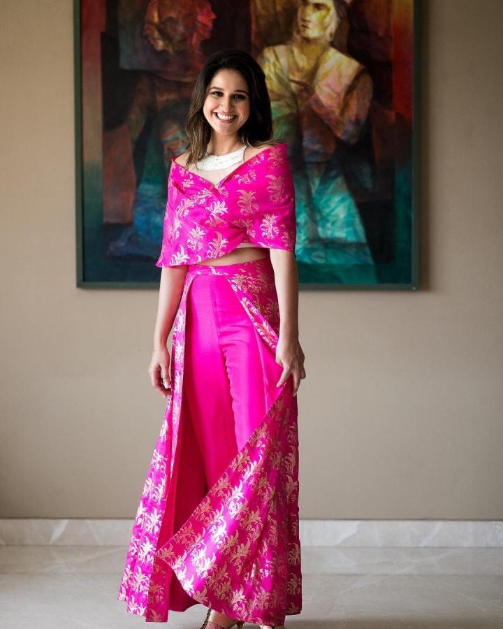 Fabulous Fashion Designer Tammana Indo-Western Dress (Semi-Stitch) For  Girls Online Shopping In India - RJ Fashion