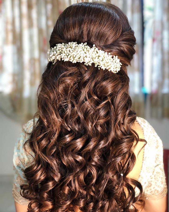 Sangeet hairstyles images for wedding planning