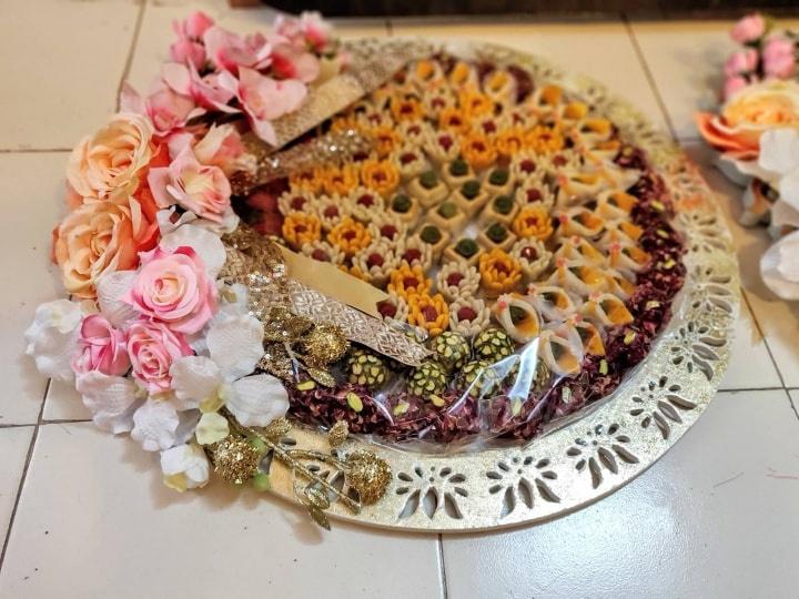 Engagement Plate Decoration (32 Plates) and Lotus smoke Ring Arrangement -  9964595886 | 7411960203 - YouTube