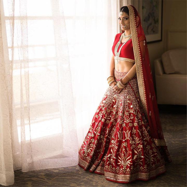 anita dongre rajasthani lehenga the bridal red lehenga