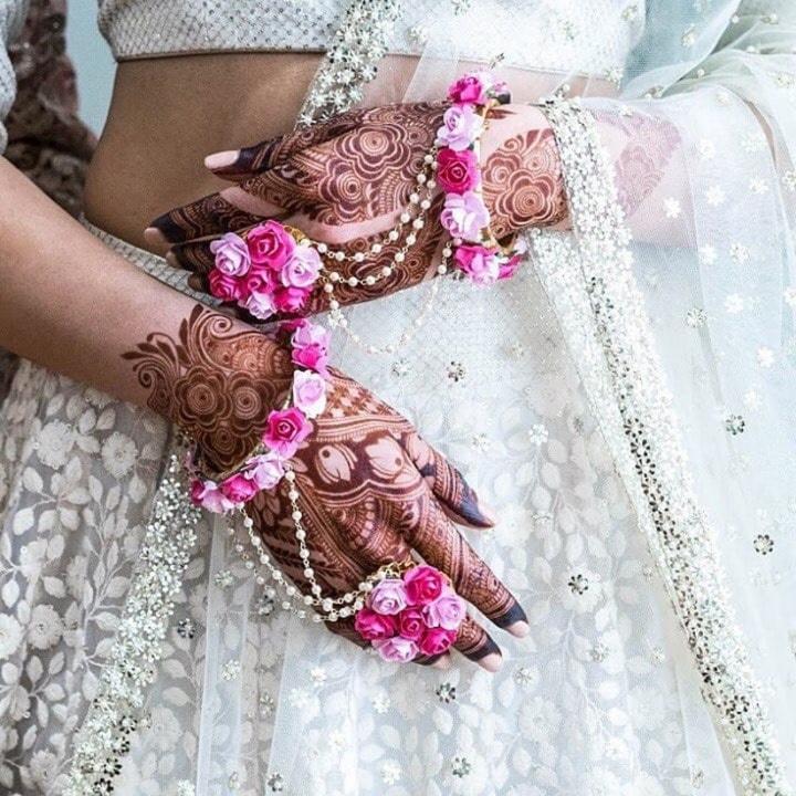 Floral Mehendi Design - CareerGuide