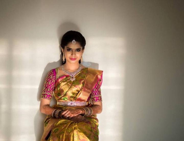 Akshaya Deodhar's stunning bridal sarees | Times of India