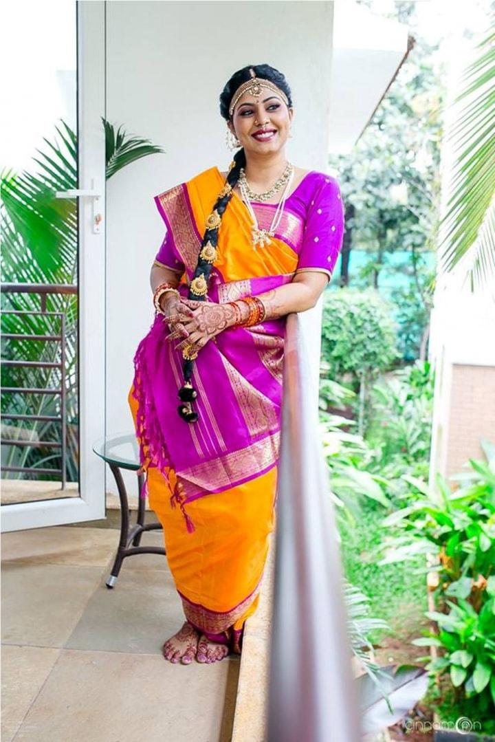 Rahasya Gorak in South Indian Wedding Saree - South Indian Actress