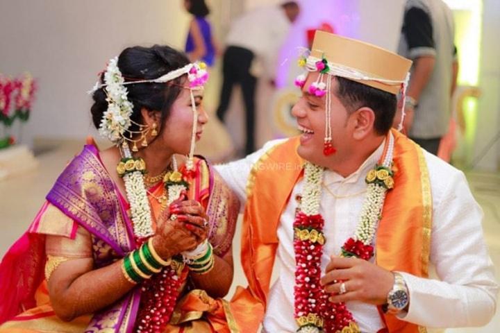 Indian Wedding Couple Isolated Photos and Images & Pictures | Shutterstock