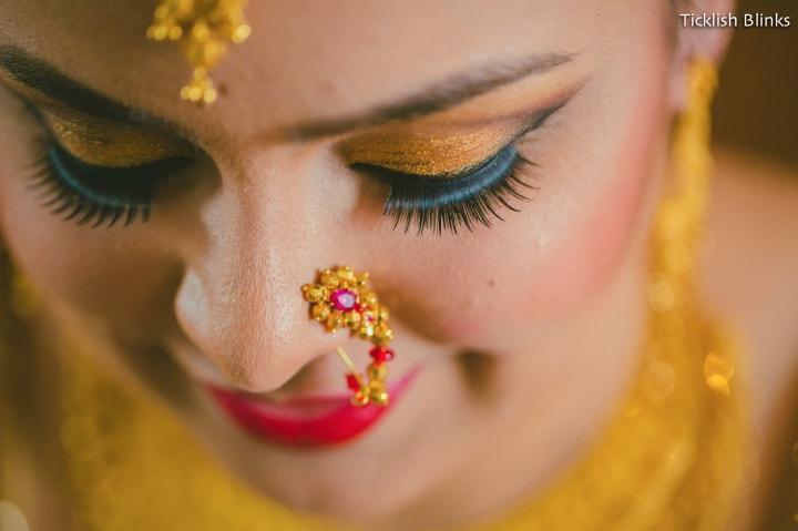 Tribal nose jewellery hi-res stock photography and images - Alamy