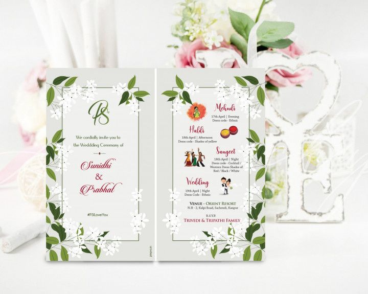 Marriage card maker online free