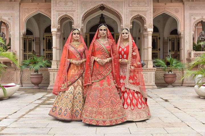 30+ Stunning Engagement Lehenga Designs For Brides