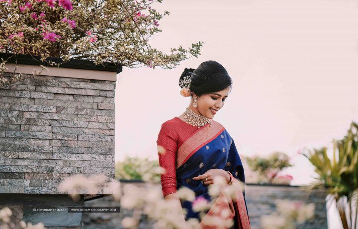 Traditional Tamil Bridal Sarees - Weva Photography