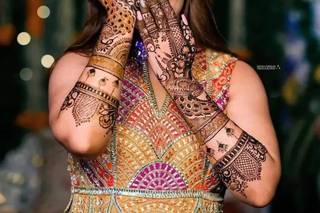 dulhan mehendi design