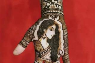 bridal dulhan mehndi design