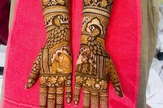 full hand mehndi design