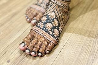 leg mehndi design easy and beautiful