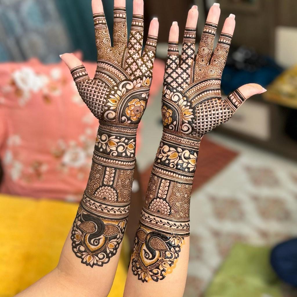 15+ Simple Groom Mehndi Designs Because It's Your Wedding Day too | Wedding  Ideas | Wedding Blog