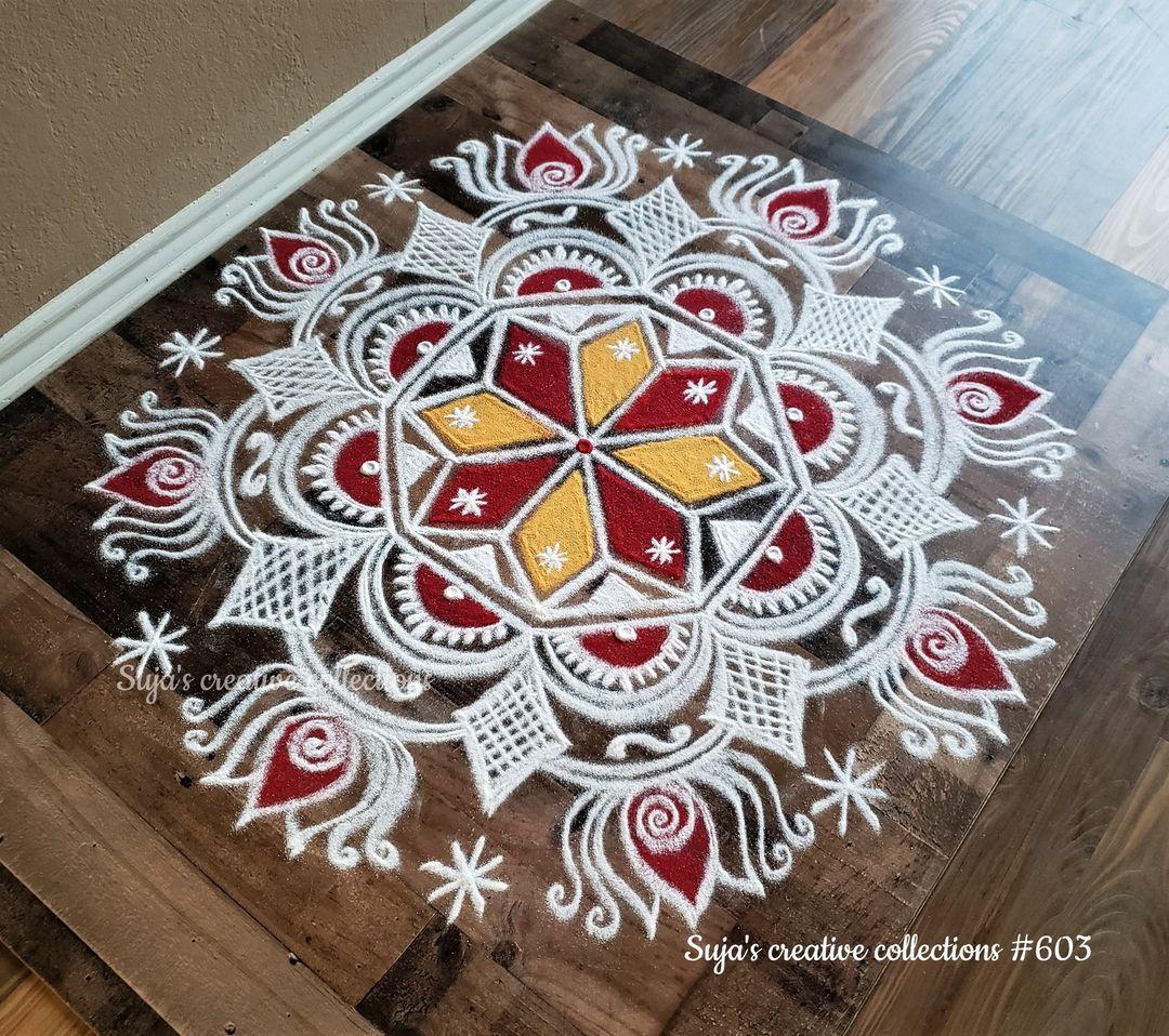 Rangoli Designs That Adds to the Wedding Décor Grandeur