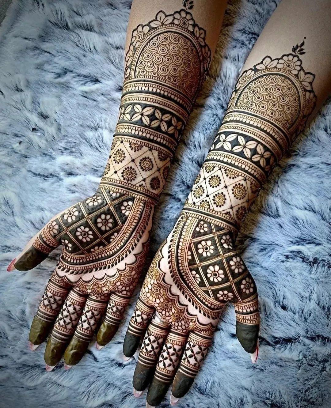 🔥 Full Hand Mehndi Design Photos For Pre Wedding | Image Free Download-sonthuy.vn
