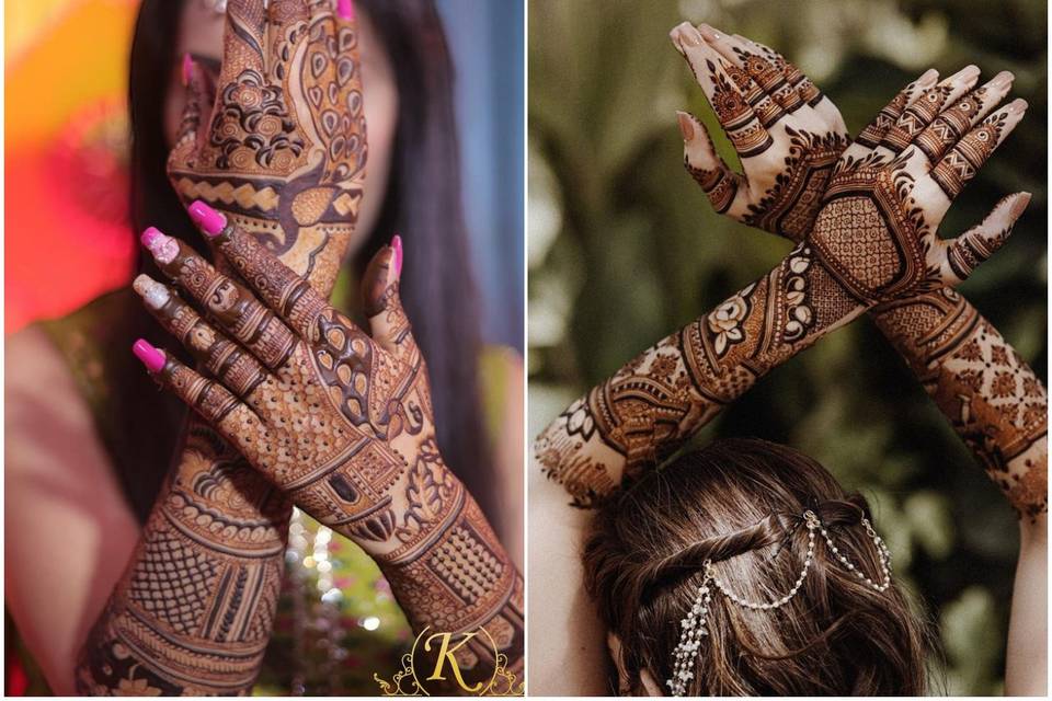 back hand mehndi designs