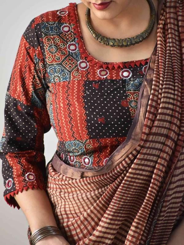 Kantha Work Blouse