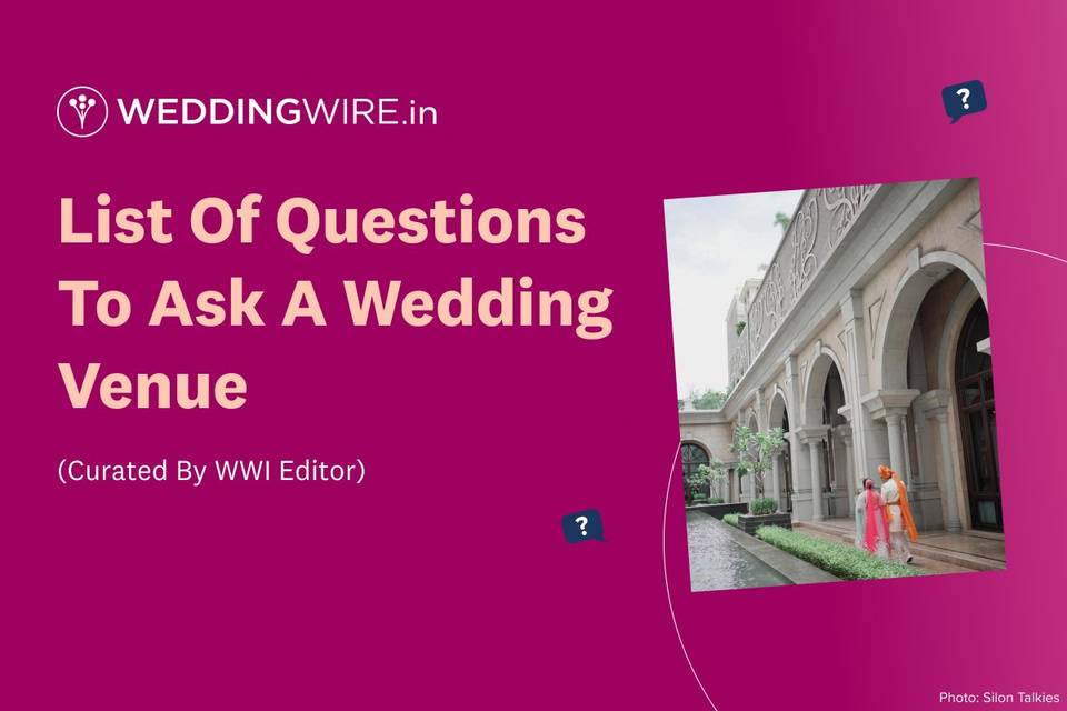 Questions You Should Ask a Wedding Venue Before You Book