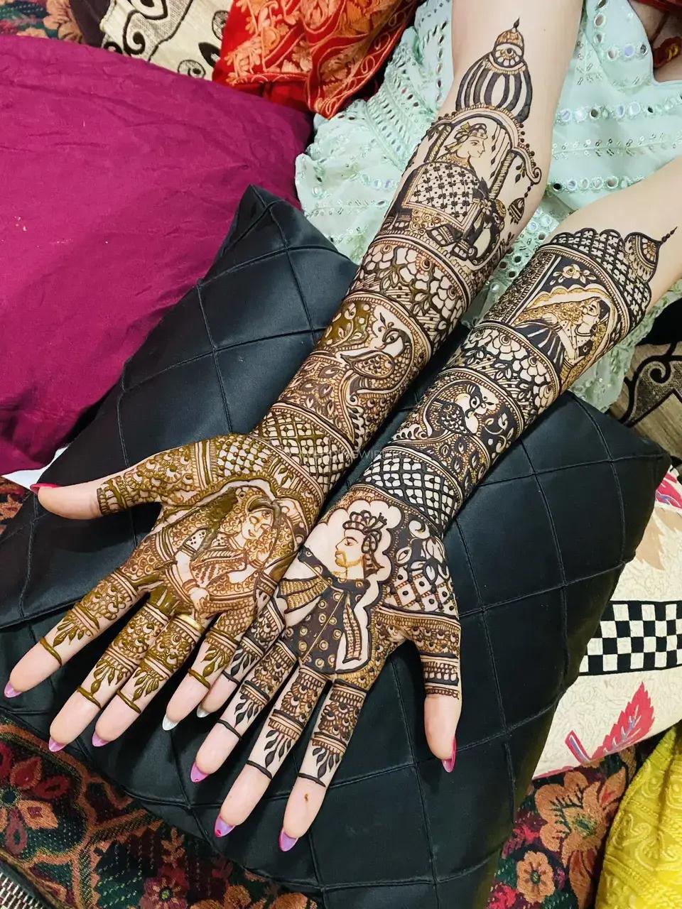 Mehndi Design Projects | Photos, videos, logos, illustrations and branding  on Behance