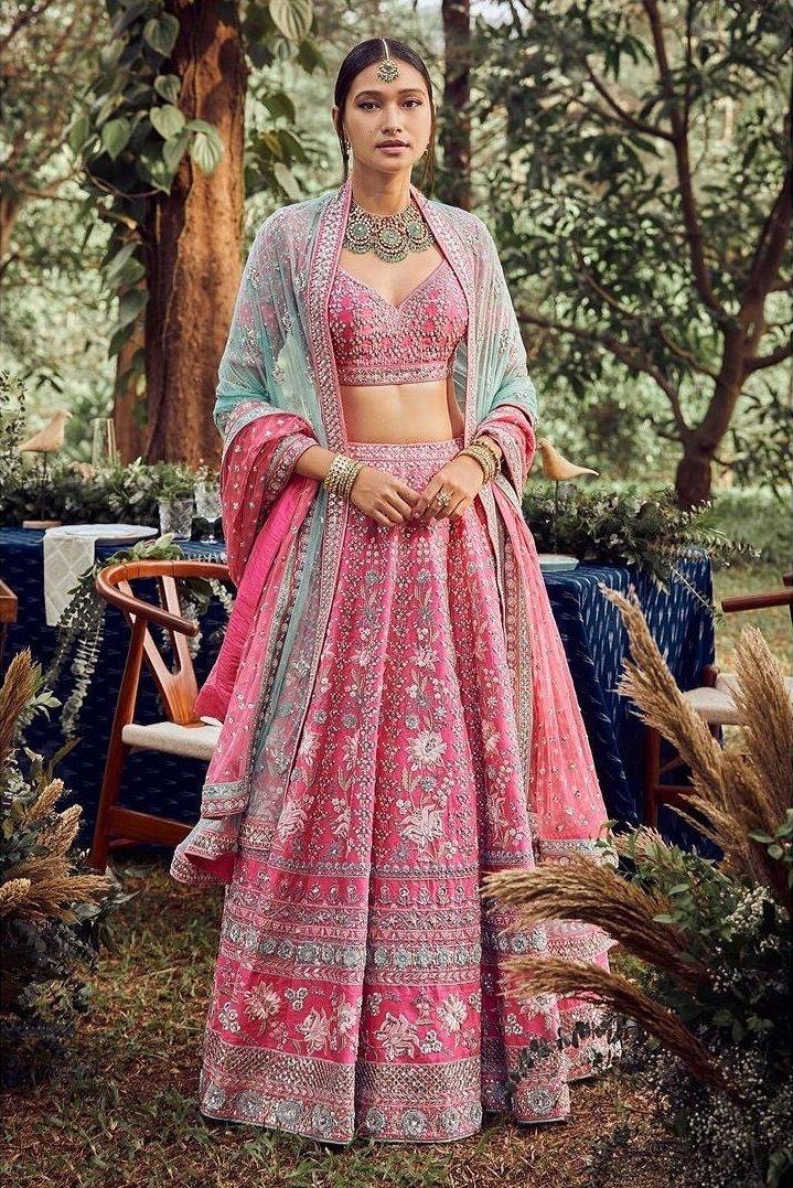 Buy Anita Dongre Nereida Lehenga Online | Aza Fashions