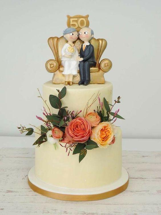wedding anniversary cake for parents