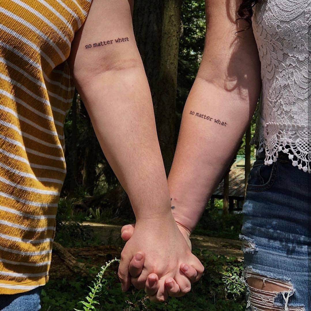 Matching Couples Tattoos Inspo because relationshipmatters  Couple tattoos  Matching couple tattoos Couple tattoos unique