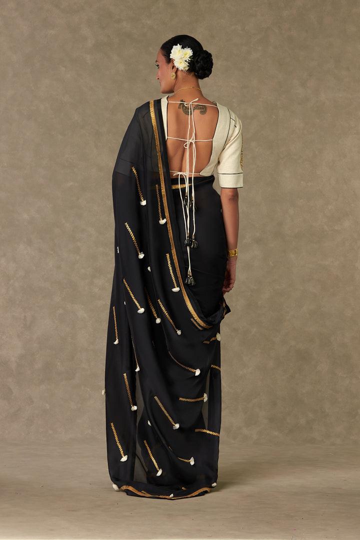 Cotton Saree Blouse Designs