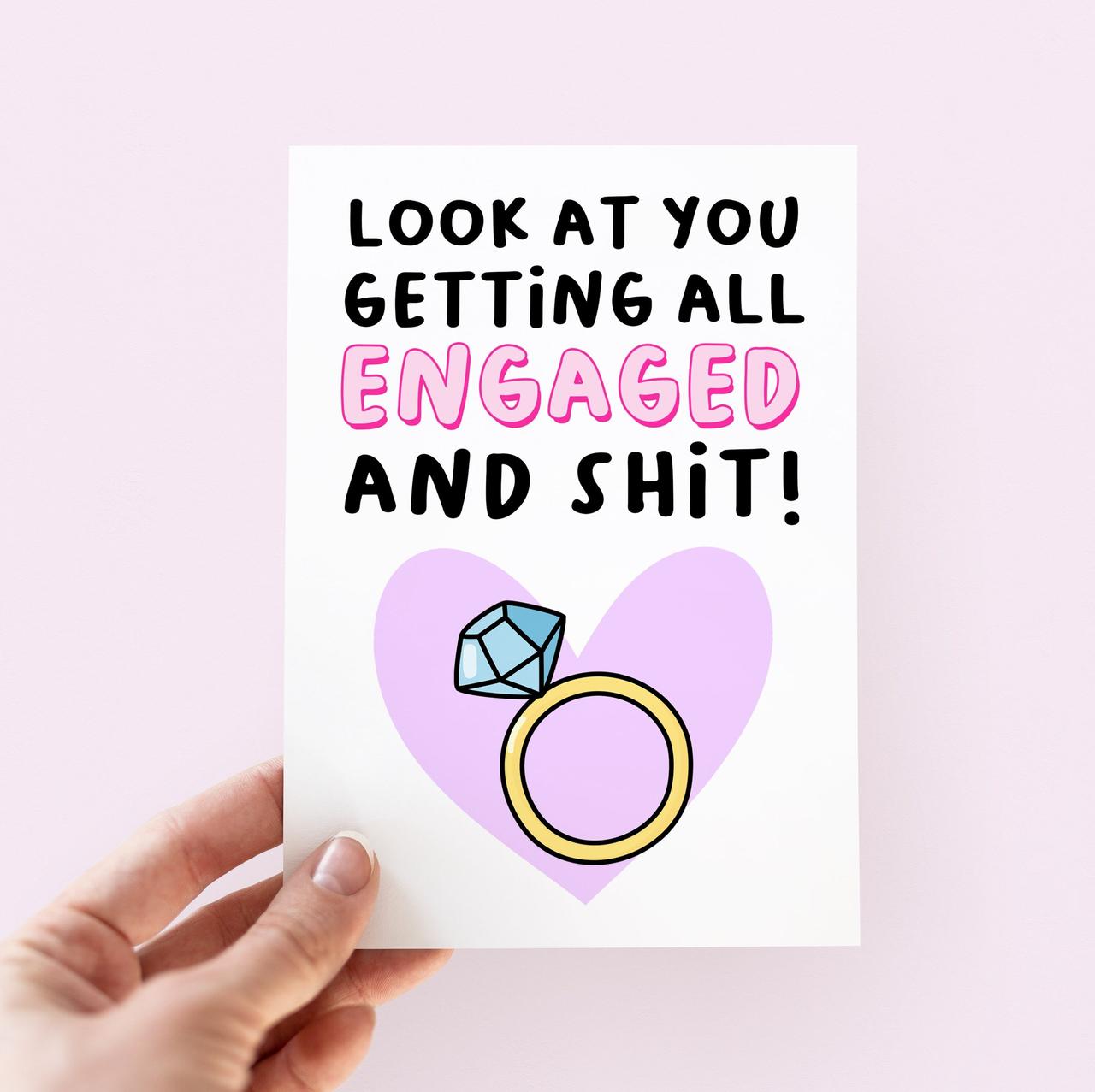 funny wishes on engagement