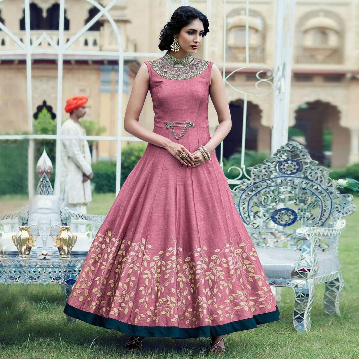 Anarkali cotton dresses sale