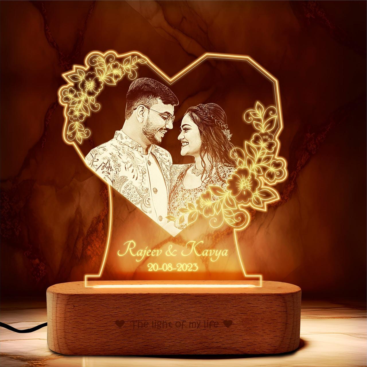 Incredible Gifts India 25th Wedding Anniversary Wooden Photo Frame Gift for  Couple (10x8-inch), Wall Mount: Buy Online at Best Price in UAE - Amazon.ae