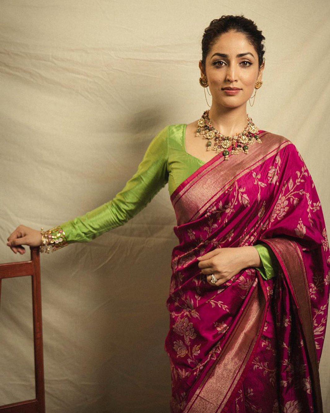 30 Blouse Designs For Silk Sarees
