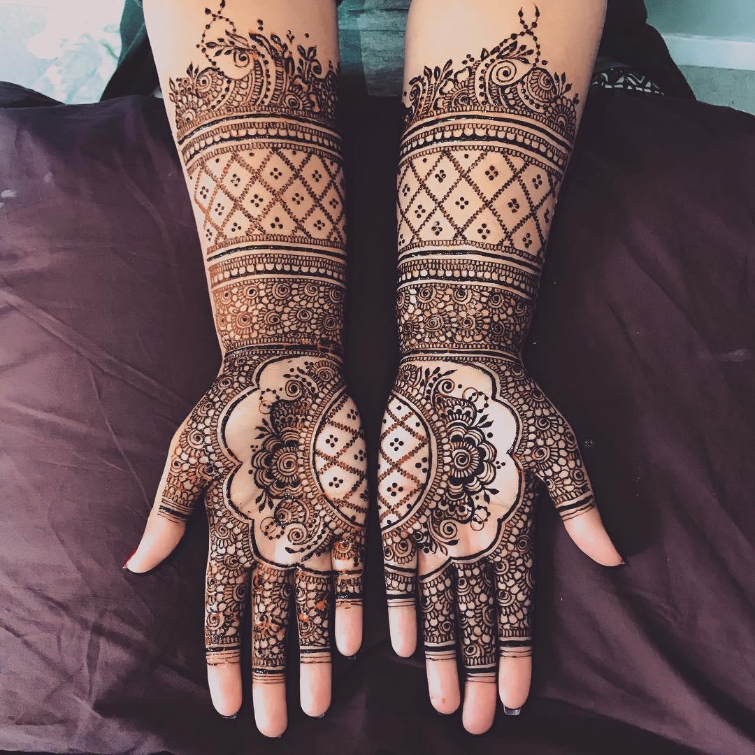 100+] Latest Front Hand Simple Mehndi Designs | Styled