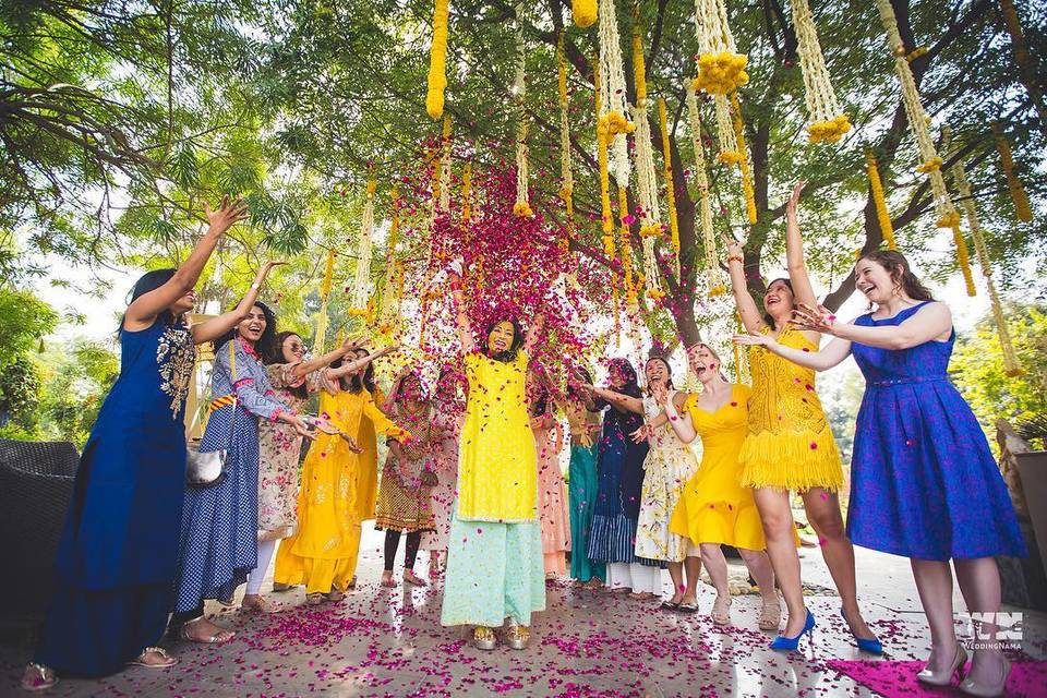 Awe-inspiring Baby Pink Saree Images for Pre-wedding Events