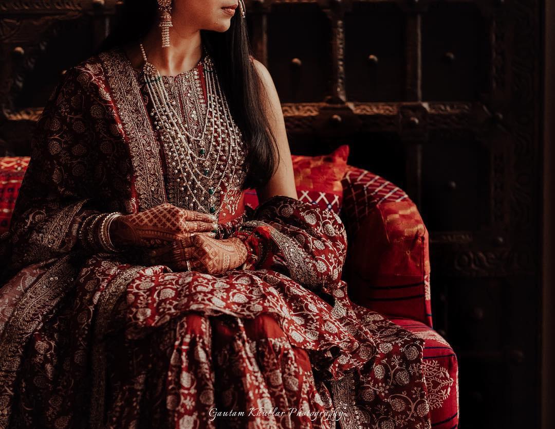 4 Breathtaking Lehenga Saree Bridal Ideas For Your Wedding Trousseau