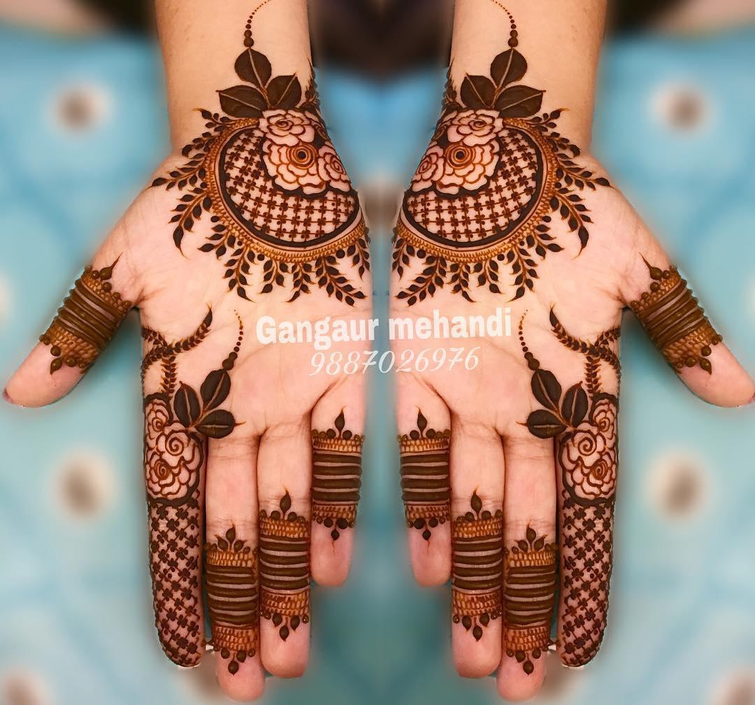 Short Mehndi Design Indian Easy Short Mehandi Design Ideas