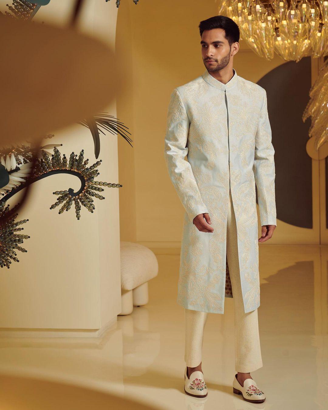 Indian Designer Exclusive Bollywood Attires Mens Wedding Royal Outfit  Ethnic Traditional Blazer Coat Jacket Plus Size Available - Etsy | Wedding  dresses men indian, Indian wedding outfits, Groom dress men