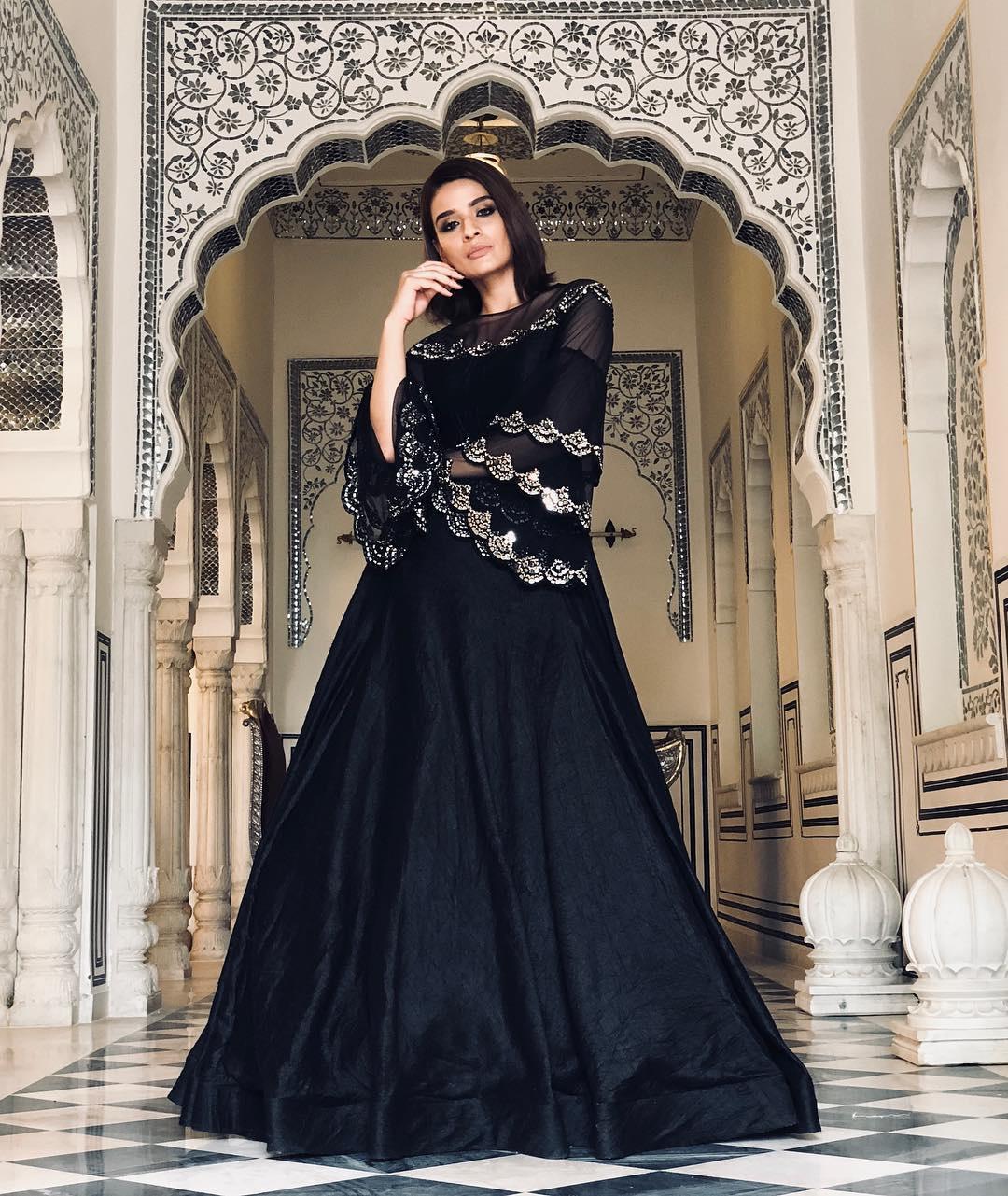 10 Contemporary Cape Style Dress Ideas for the Modern Bahu