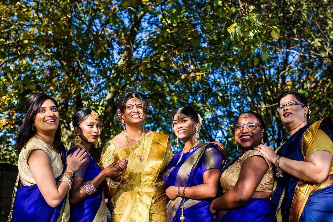 The Navy Blue Saree, 7 Perfect Ones for Your Wedding!