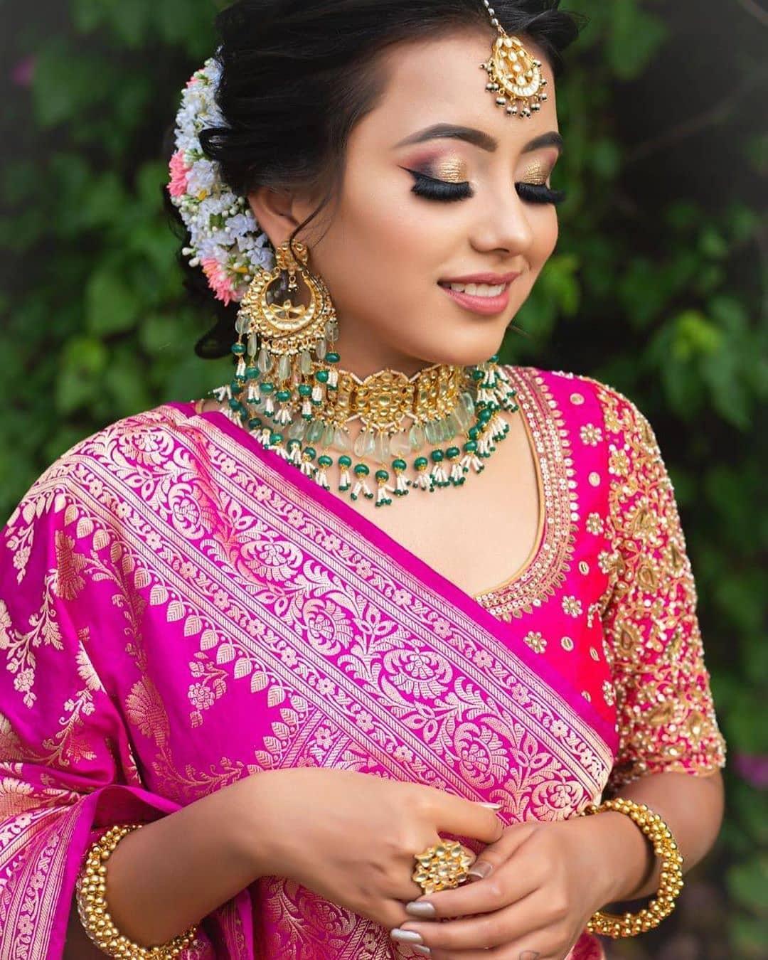 Alloy (Base) Wedding Traditional Bridal Crystal Necklaces Earrings Dulhan  Jewellery Set at Rs 512/set in Mumbai