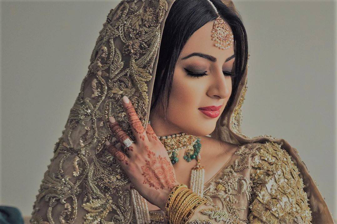 Airbrush bridal makeup look | Instagram