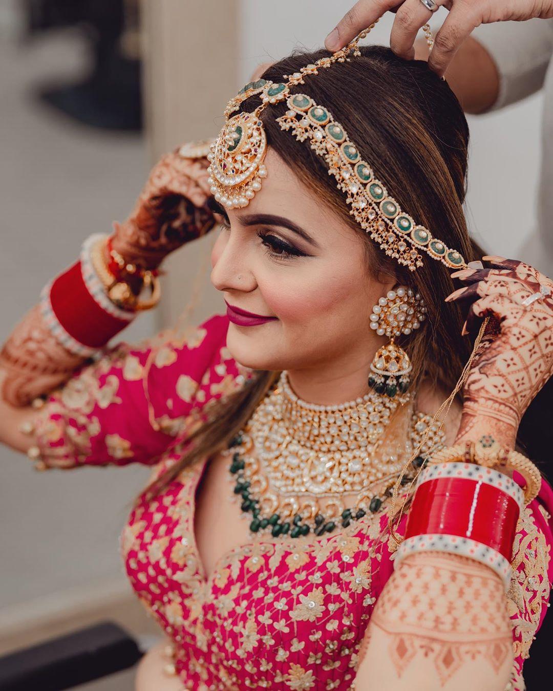 Punjabi bridal wear best sale