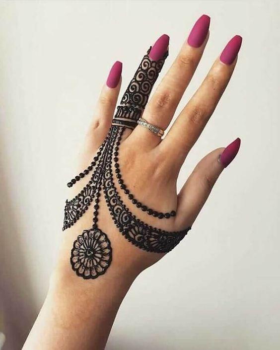 Short Mehndi Design - 20+ Indian Easy & Short Mehandi Design Ideas