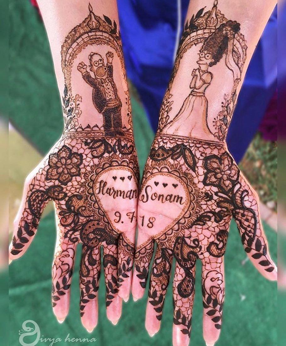 50 Gorgeous Back Mehendi Designs That Are Perfect For All Girls Who Love  Mehendi